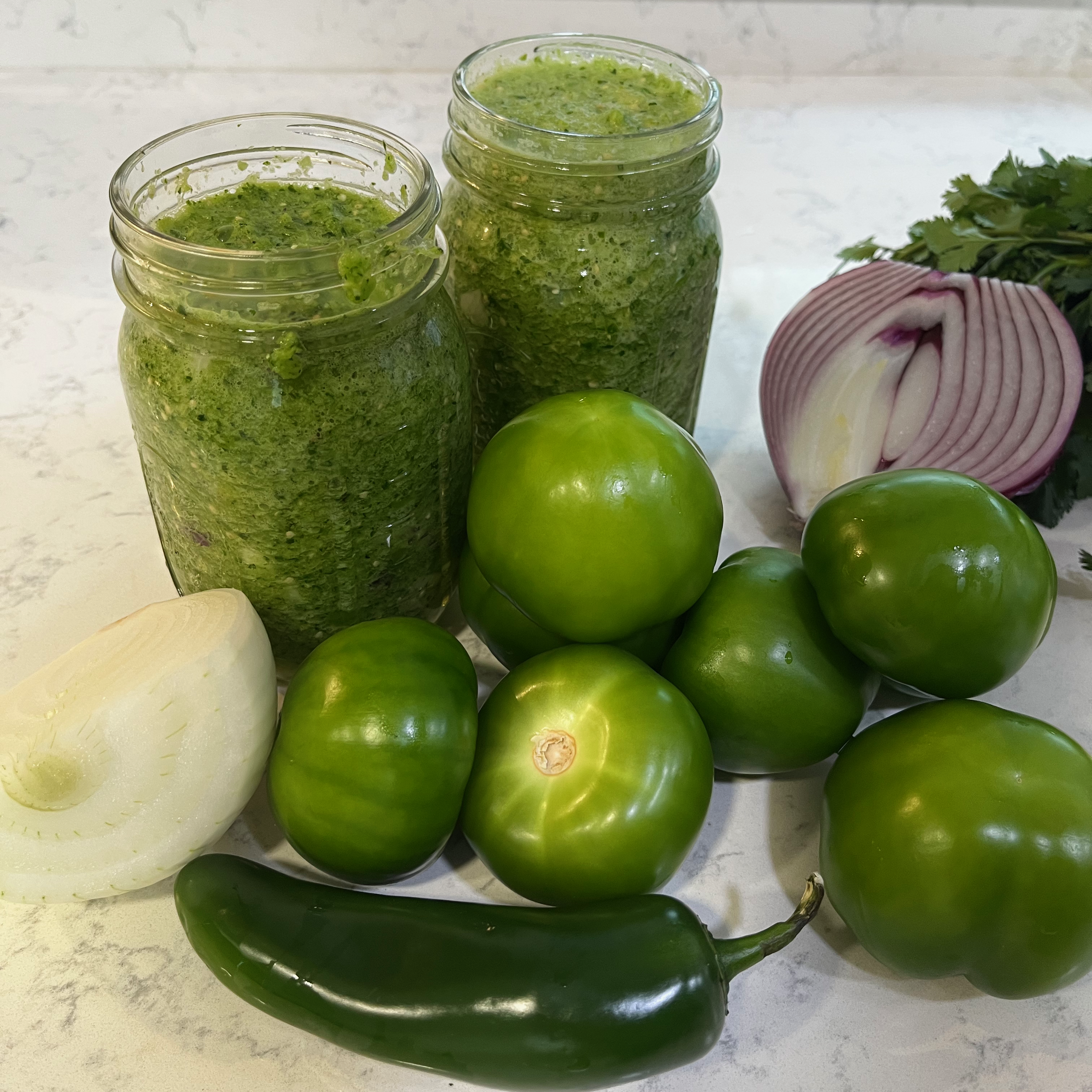 Salsa verde cruda – Los Originarios