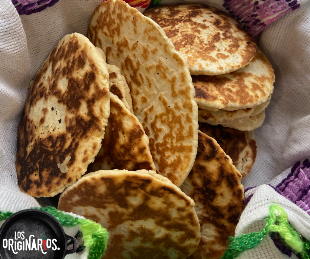 Gorditas de harina de la abuela
