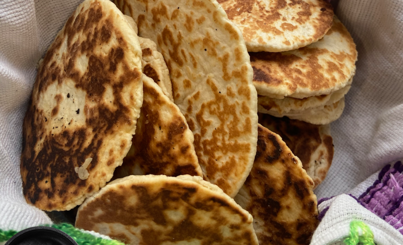 Gorditas de harina de la abuela